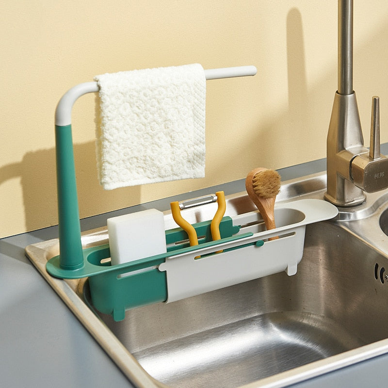 Telescopic Sink Shelf Organiser