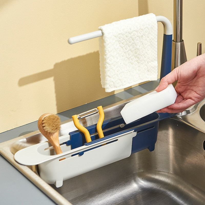 Telescopic Sink Shelf Organiser